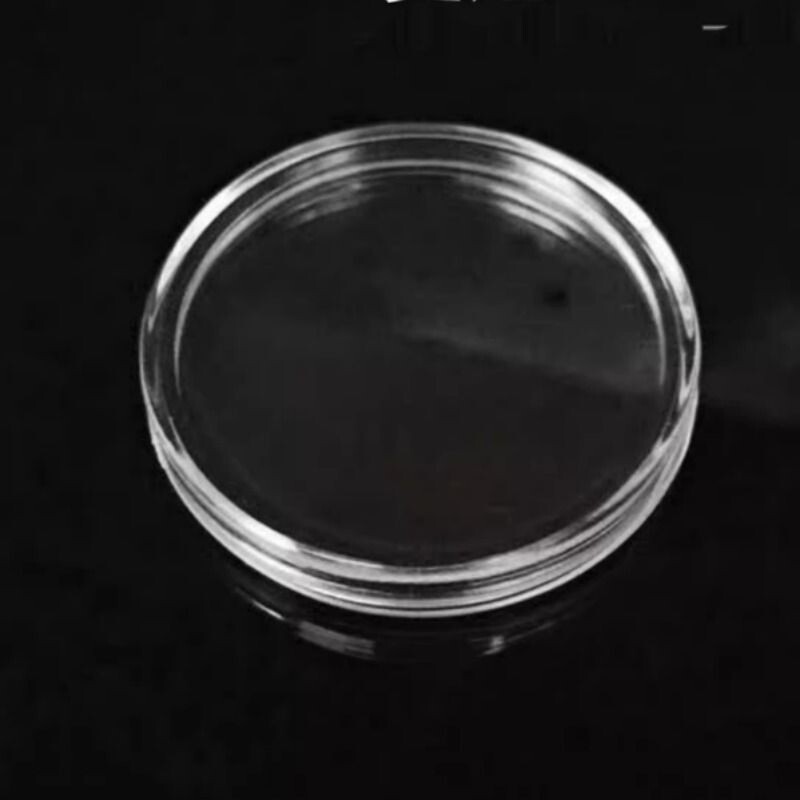 硬币保护盒纪念币收藏保护圆盒生肖纪念流通币纪念章圆形小圆盒