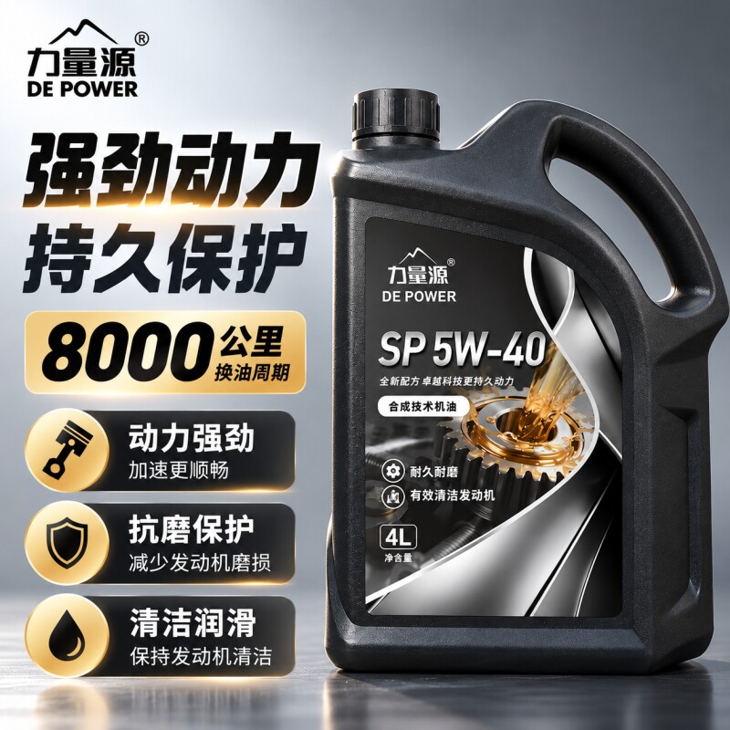 正品合成技术机油装SP级5W-40汽车机油5W-30发动机机油四