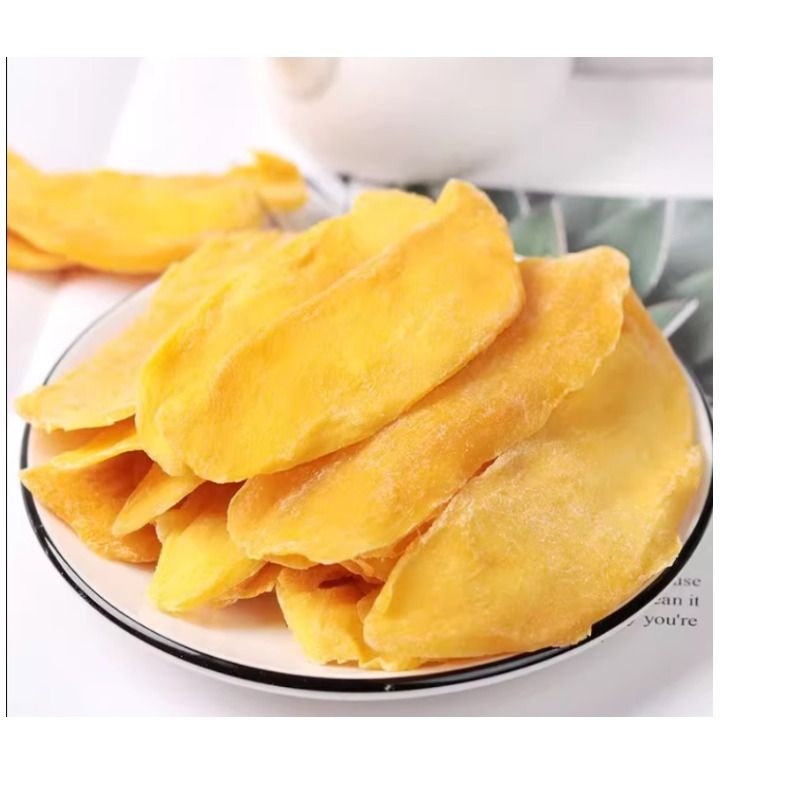 解馋即食新鲜果肉厚切芒果干大袋蜜饯水果干果脯芒果片包邮小零食