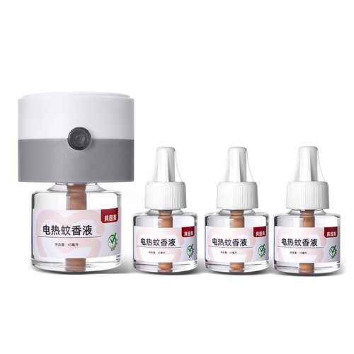 贝因美电热蚊香套装4液1器