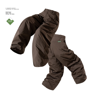 90鸭绒轻薄直筒机能百搭休闲长裤 保暖御寒羽绒裤 拓界 WHYWORKS