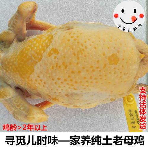 寻觅儿时味—农家收购 纯粮家养土老母鸡 活体土鸡月子鸡孕妇柴鸡