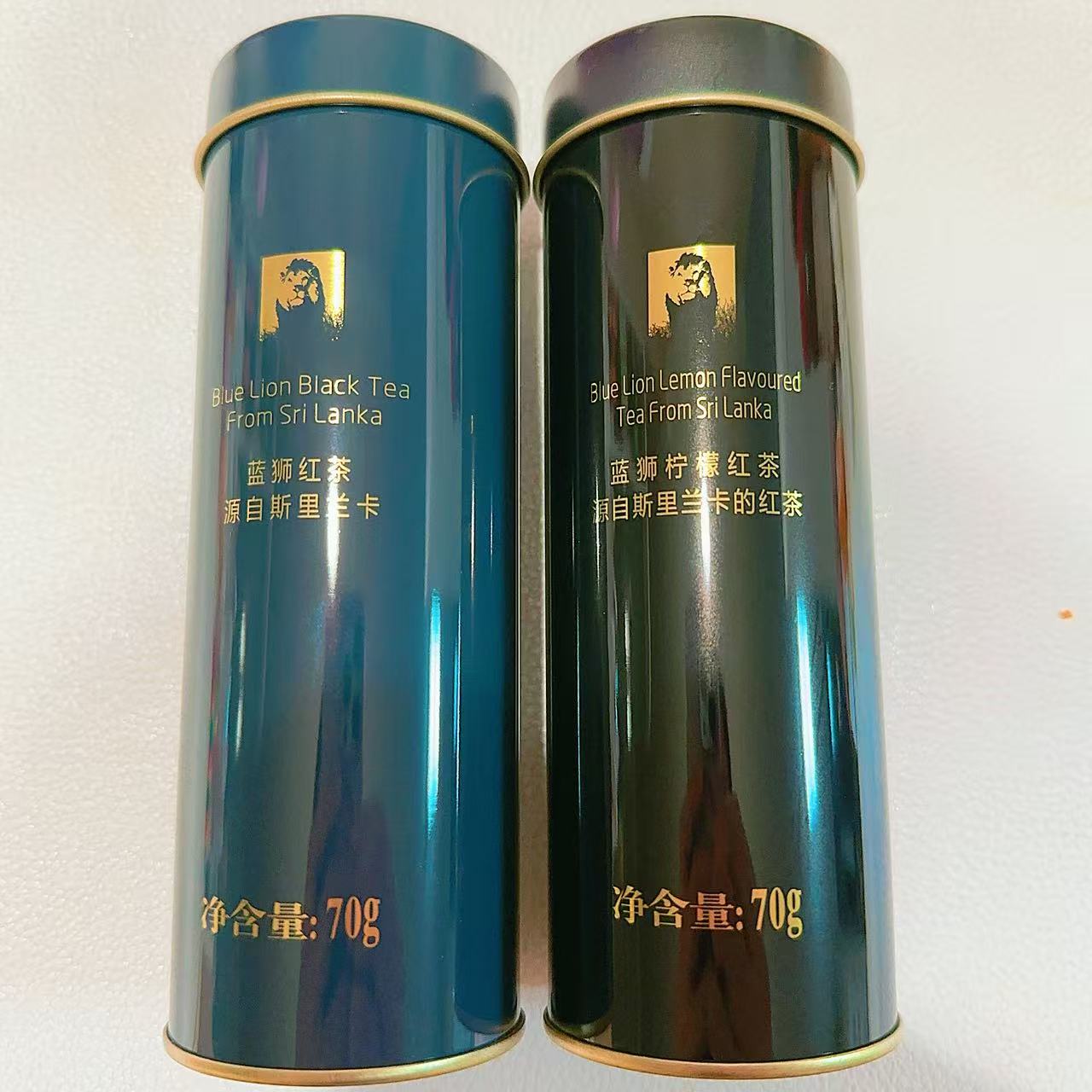 斯里兰卡进口蓝狮柠檬红茶70g