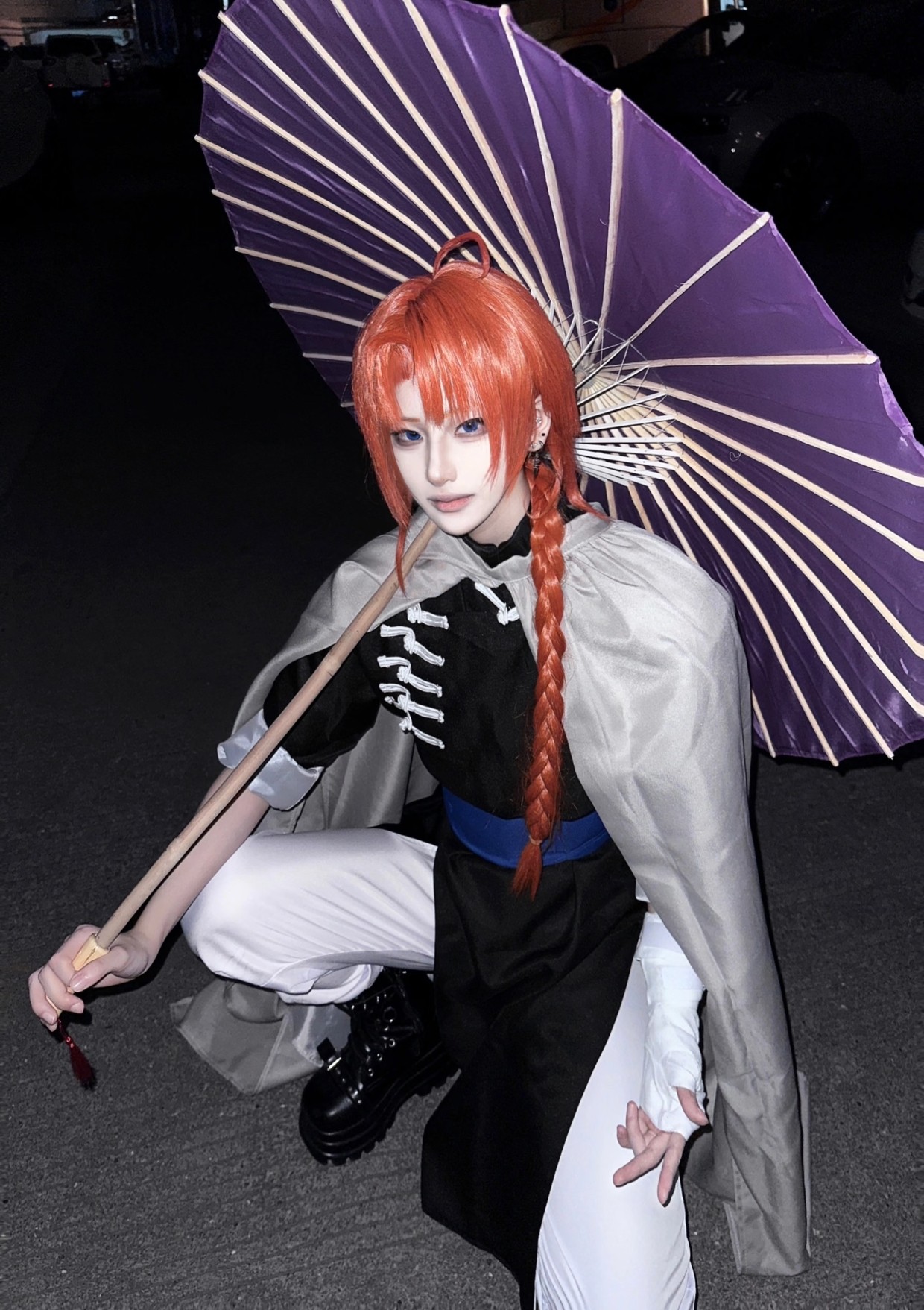 【现货】猫屿银魂夜兔神威cos服黑色长衫斗篷披风cosplay服男装,模玩/动漫/周边/娃圈三坑/桌游,Cosplay男装/cos男装,淘宝优惠券,粉丝福利购,淘宝优惠卷