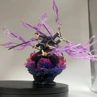 鬼岛阿修罗(小号)海贼阿修罗索隆小三头六臂九刀流战斗模型摆件