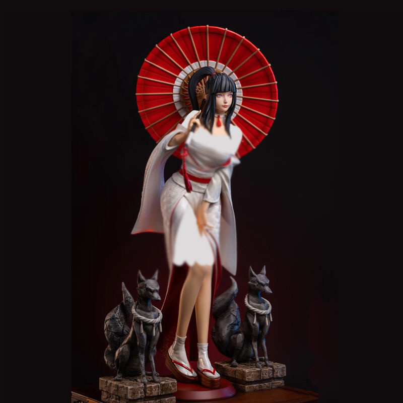 火影忍者 和服雏田 手办模玩 女雕GK和服精品桌搭摆件雕像