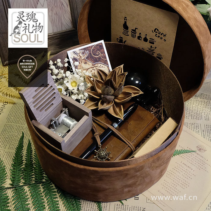 灵魂礼物永存的好时光文艺复古创意永生花朋友生日个性有质感礼物