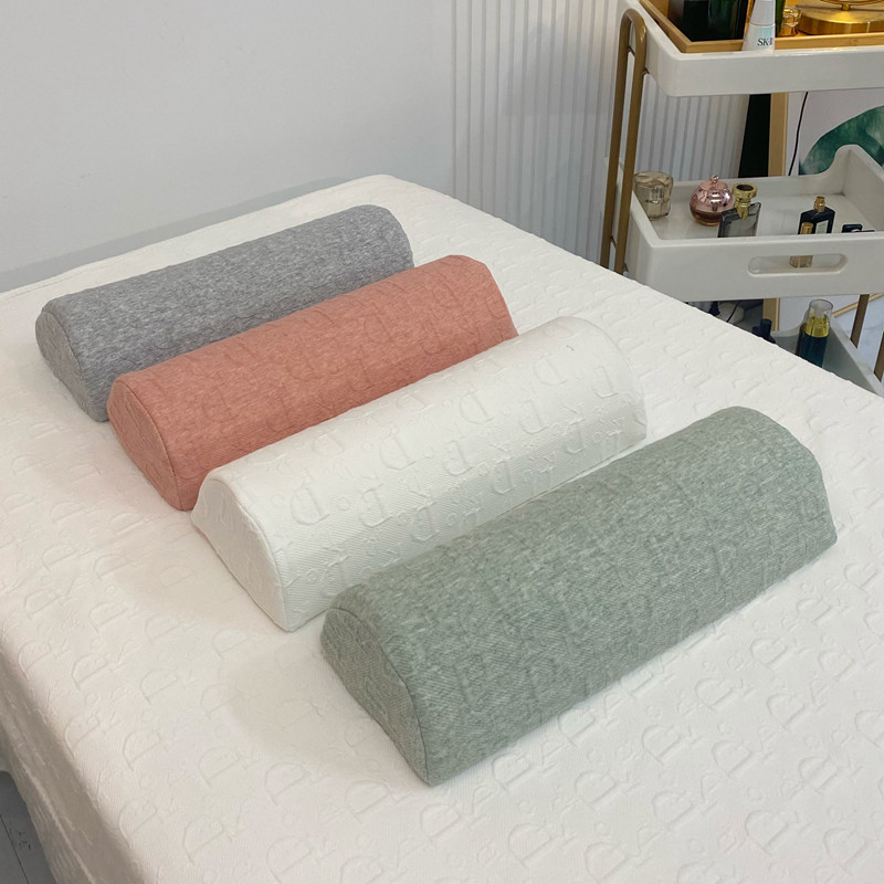 美容院专用脚枕糖果枕足浴按摩垫脚半圆柱记忆枕沙发靠垫可拆洗