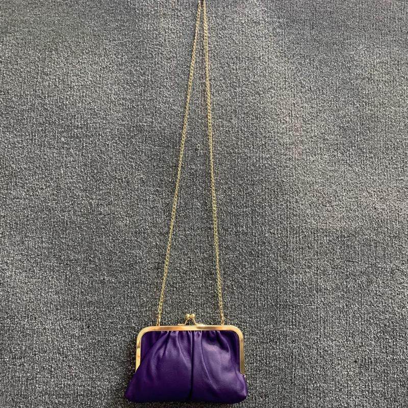 女包小众设计新品真皮原创女包链条单肩羊皮气质晚宴手拿包夹子包