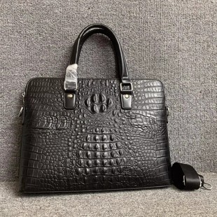 出口外贸！！亏本处理真皮男士公文包头层牛皮手提单肩斜跨商务包