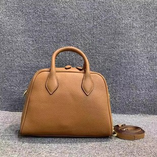 捡漏必抢 尾货处理头层牛皮手提单肩复古实用定型枕头包 女包韩版