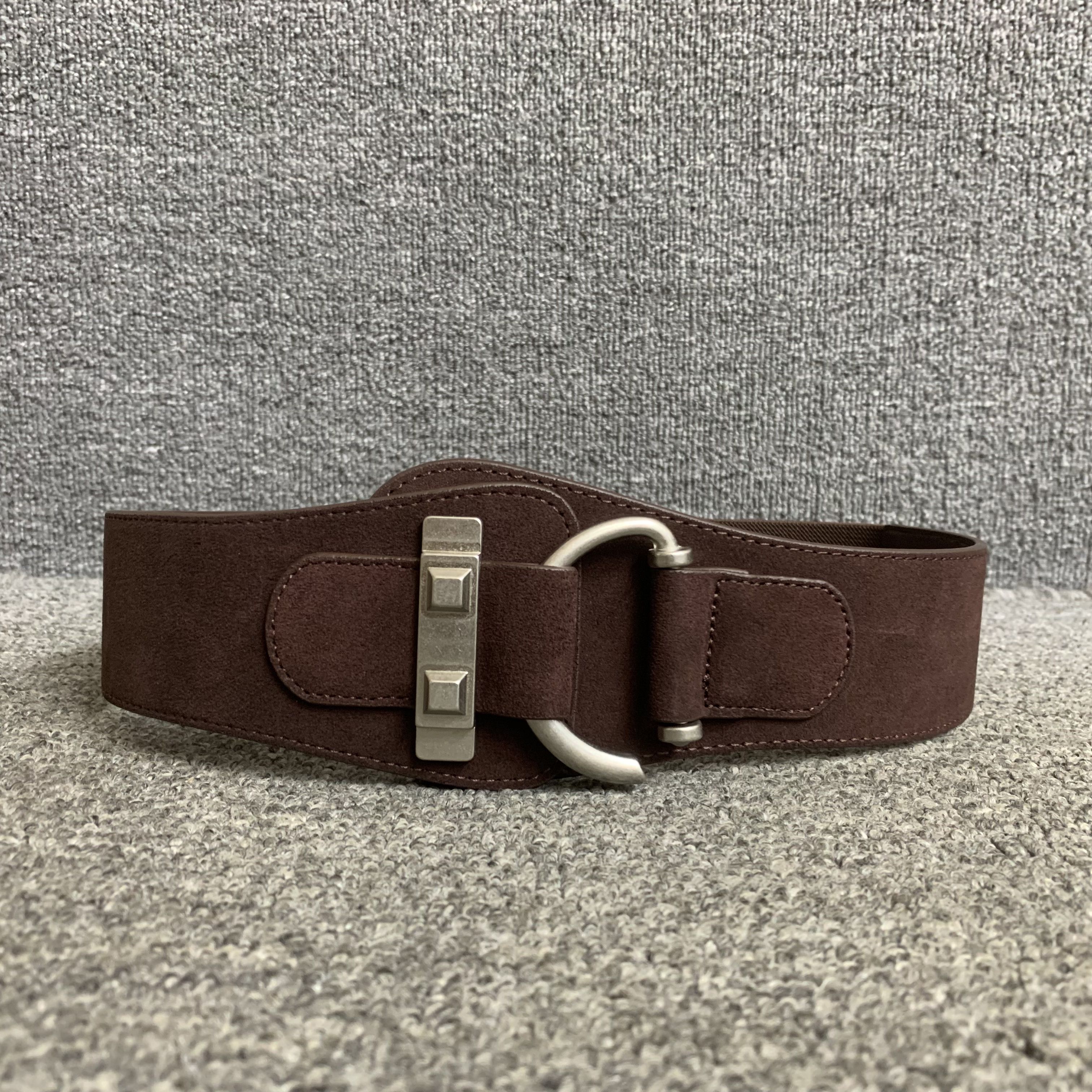 新品真皮女腰带韩版秋冬百搭时尚磨砂牛皮女搭配大衣复古款腰带