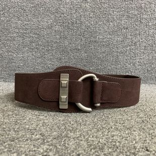 新品真皮女腰带韩版秋冬百搭时尚磨砂牛皮女搭配大衣复古款腰带