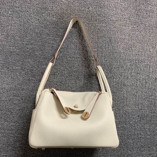 小众百搭头层牛皮琳迪包女单肩