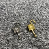 人气价铂金包锁包包配件金属锁菜篮子包装 小挂锁金色银色锁