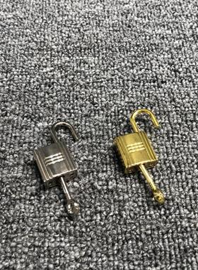 人气价铂金包锁包包配件金属锁菜篮子包装小挂锁金色银色锁