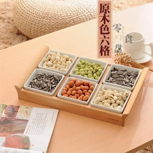 收纳茶具快餐店法式糖果盒子老式用餐面包盘结婚茶盘喜庆托盘在类目 餐饮具, 餐具, 果盆/果盘/果篮中 - 来自Buy2taobao.com提供专业的淘宝代购服务