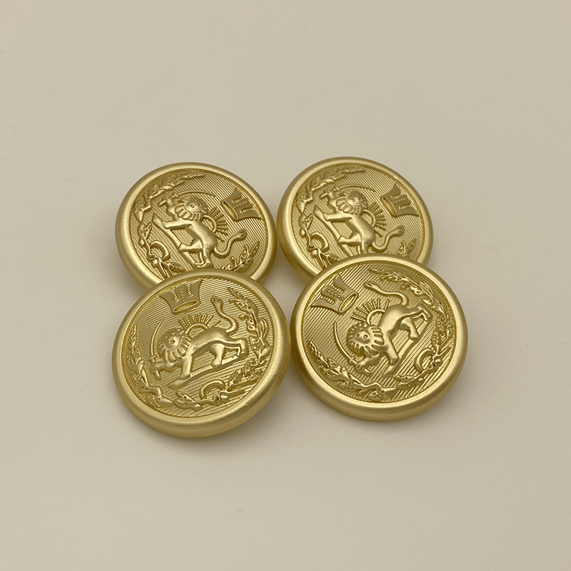 高端英伦男女大衣风衣扣子圆形