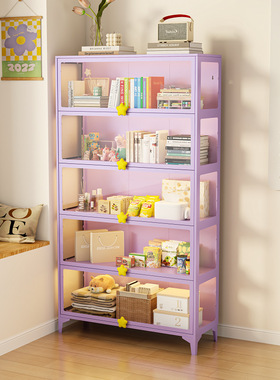 Duale网球生活展示柜手办盲盒玩具收纳柜防尘家居金属玻璃柜书柜