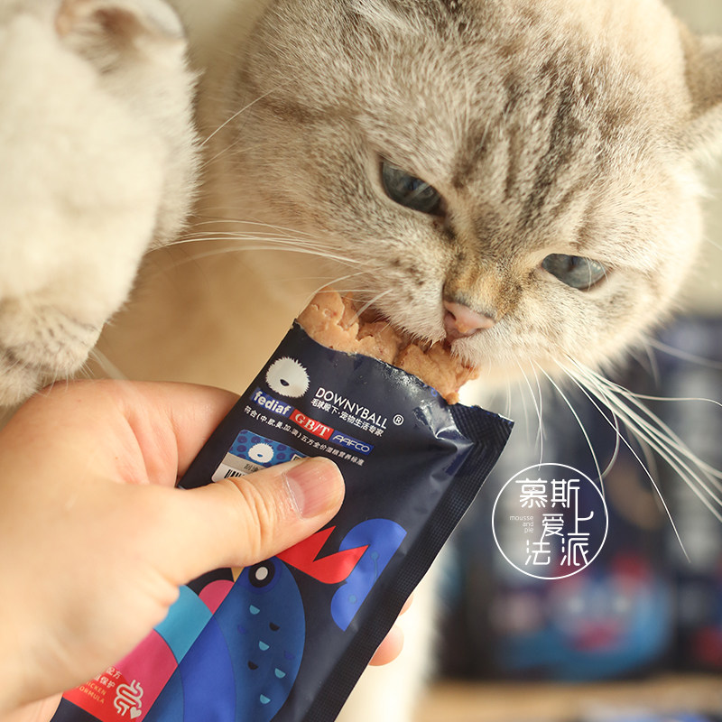 慕斯爱上法派毛球殿下ek系列猫用全价主食猫条湿粮奶糕鸡肉三文鱼