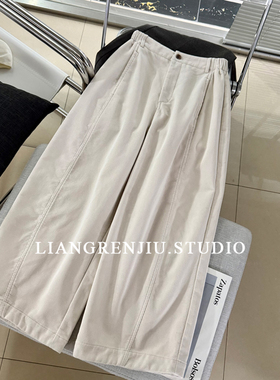 公司货。灯芯绒。加绒加厚。柔软大裤腿秋冬品质休闲裤5311-1M