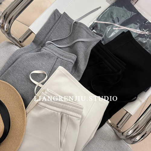 推荐B入款。垂感免烫柔软通勤休闲。显瘦春夏直筒裤611B13