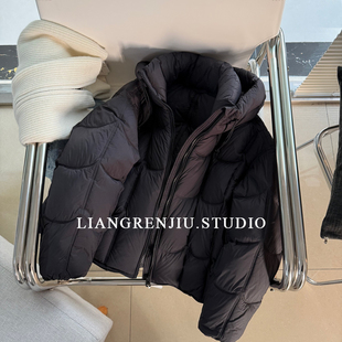 公司货。乐莎家正品。连帽好货轻盈保暖90白鸭绒羽绒服外套6166AR