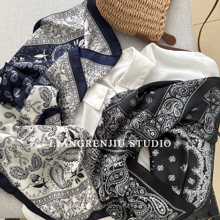 腰果花。自用款丝巾70*70cm,服饰配件/皮带/帽子/围巾,围巾/丝巾/披肩,淘宝优惠券,粉丝福利购,淘宝优惠卷