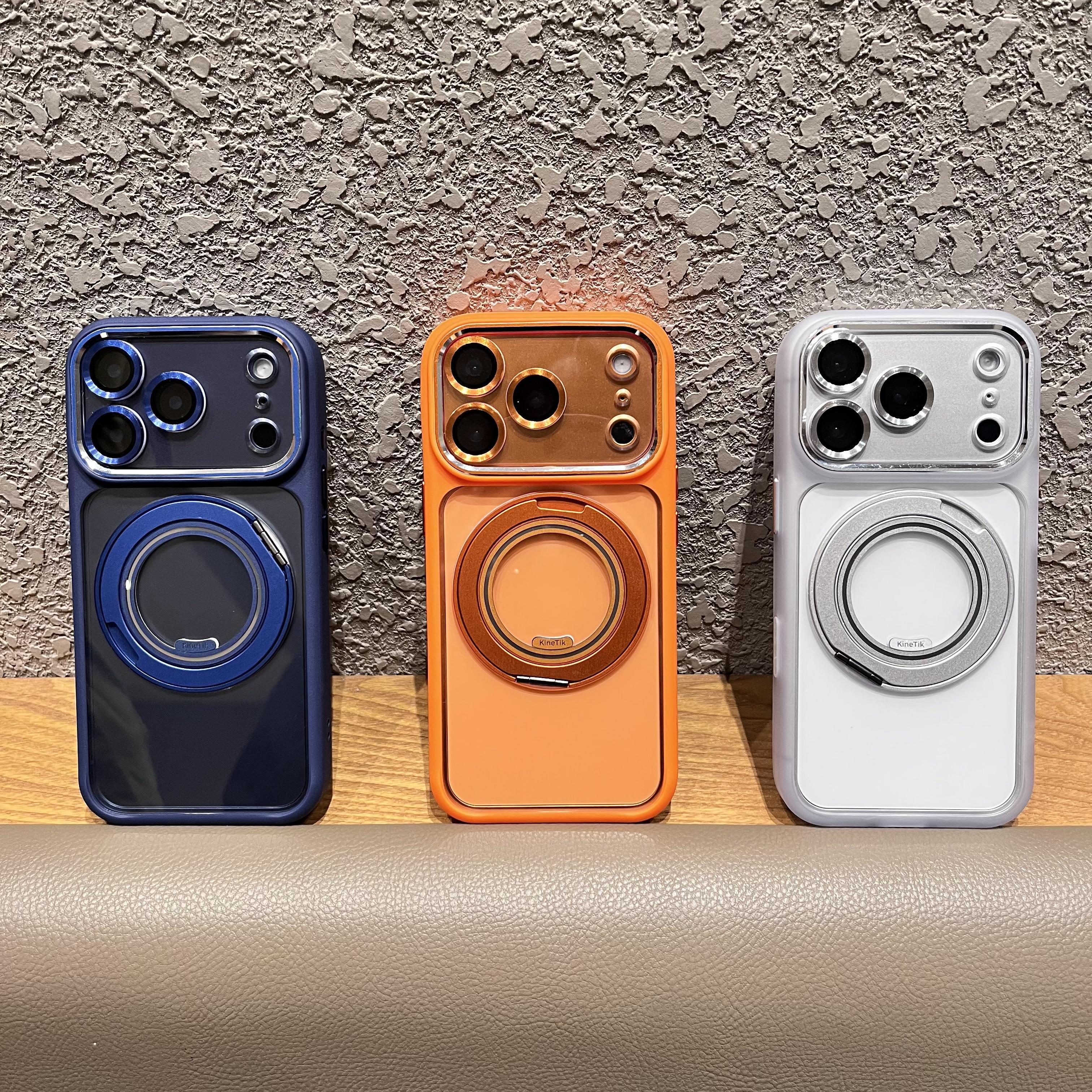 适用苹果17promax360°支架手机壳新款磁吸iPhone16保护套15高级感14透明13硅胶14proMax男女