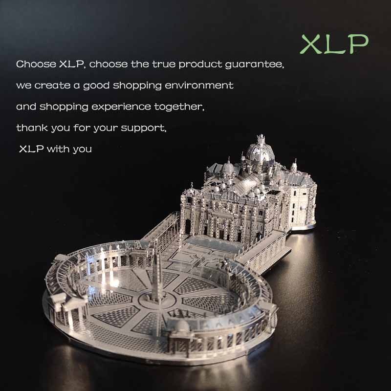 拼装模型圣彼得大教堂diy手工