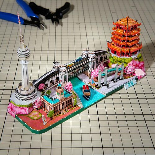 金属手工拼图14岁及以上立体玩具