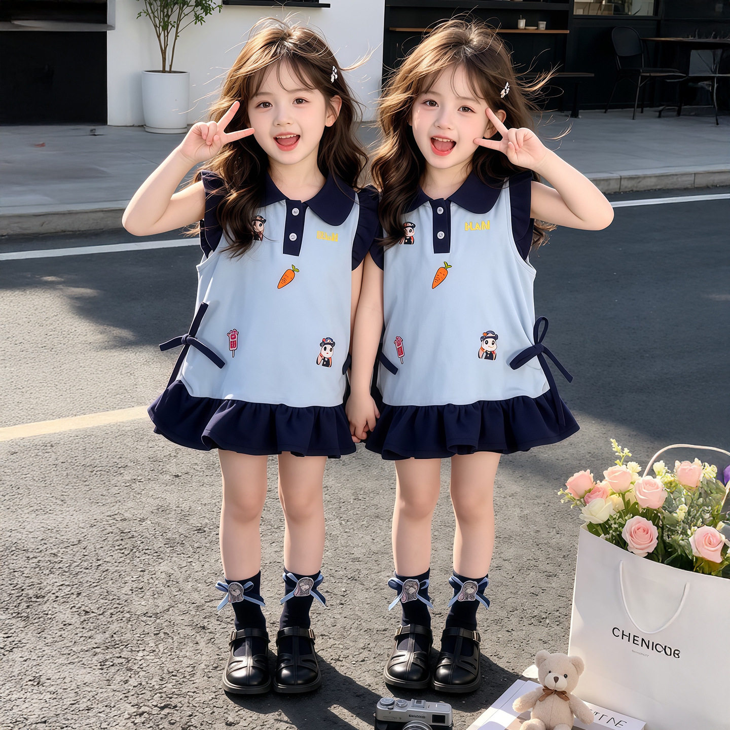 女童夏季连衣裙2026新款儿童连衣裙