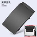 无孔皮带头男士 带配件 自动扣头无牙腰带扣3.5cm无卡槽平滑光面裤