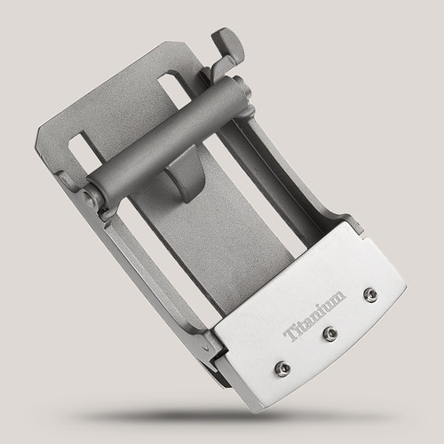 纯钛自动扣头外穿卡槽款