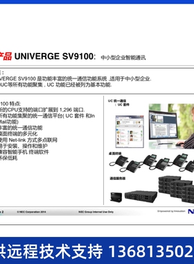 NEC SL2100电话交换机12带90模拟分机