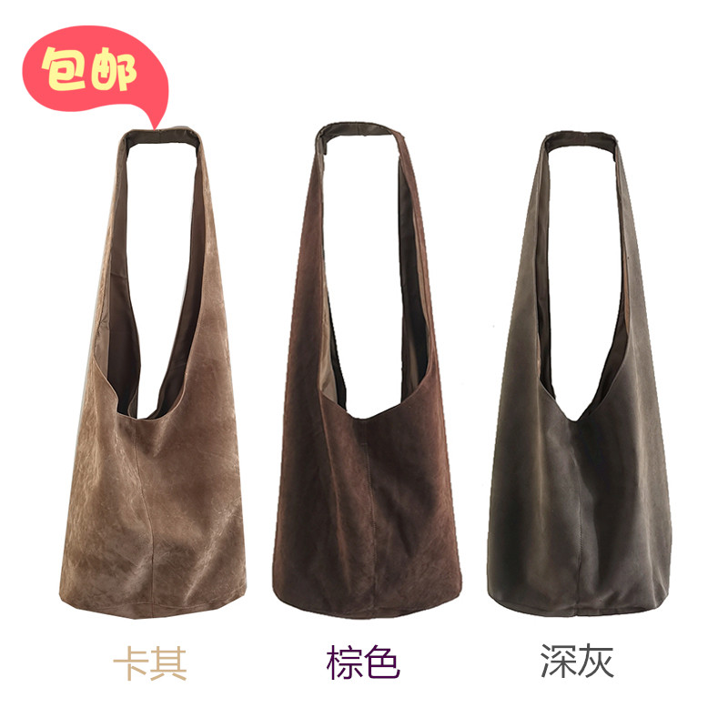 原创复古单肩包斜跨单车包图片