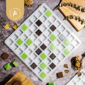 64连正方形生巧硅胶模具巧克力太妃糖手工自制冰块红糖家用烘焙