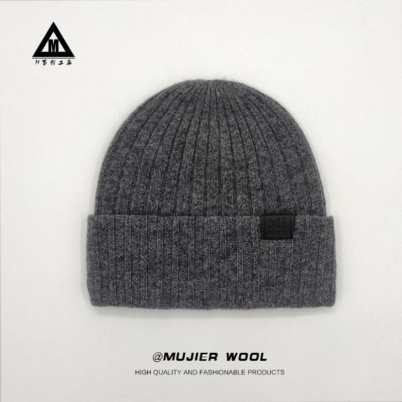 纯羊毛秋冬百搭2025新款冷帽简约