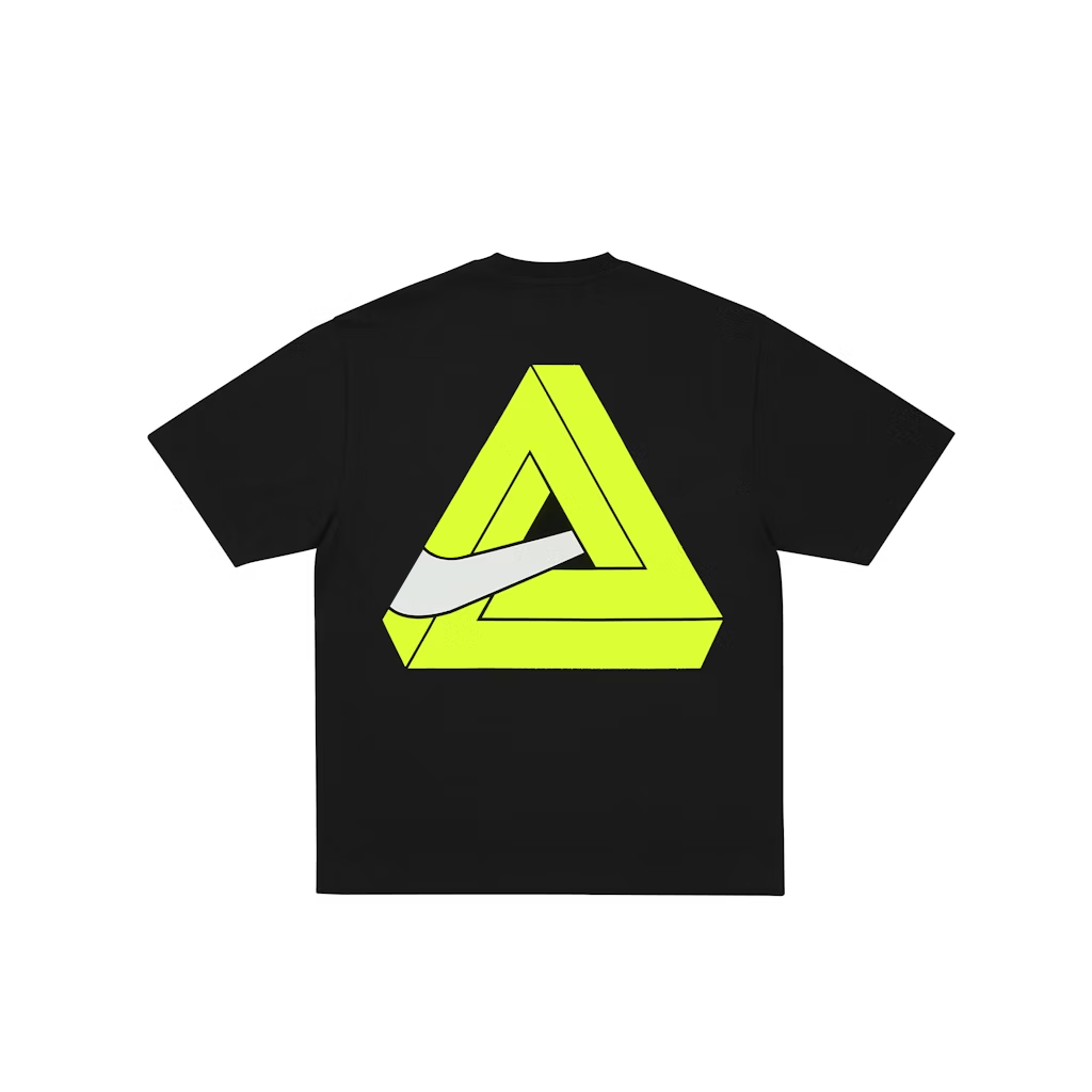 palace 联名NK重叠LOGO印花短袖TRI SWOOSH T-SHIRT男女同款