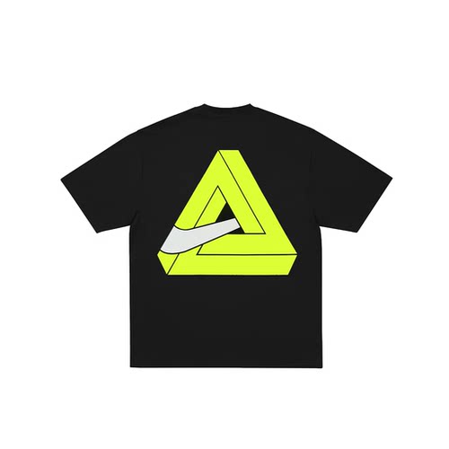 palace 联名NK重叠LOGO印花短袖TRI SWOOSH T-SHIRT男女同款