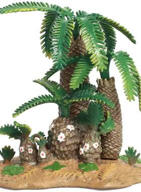 MECHILE仿真植物模型动物森林树木场景DIY玩具 野生植物丛