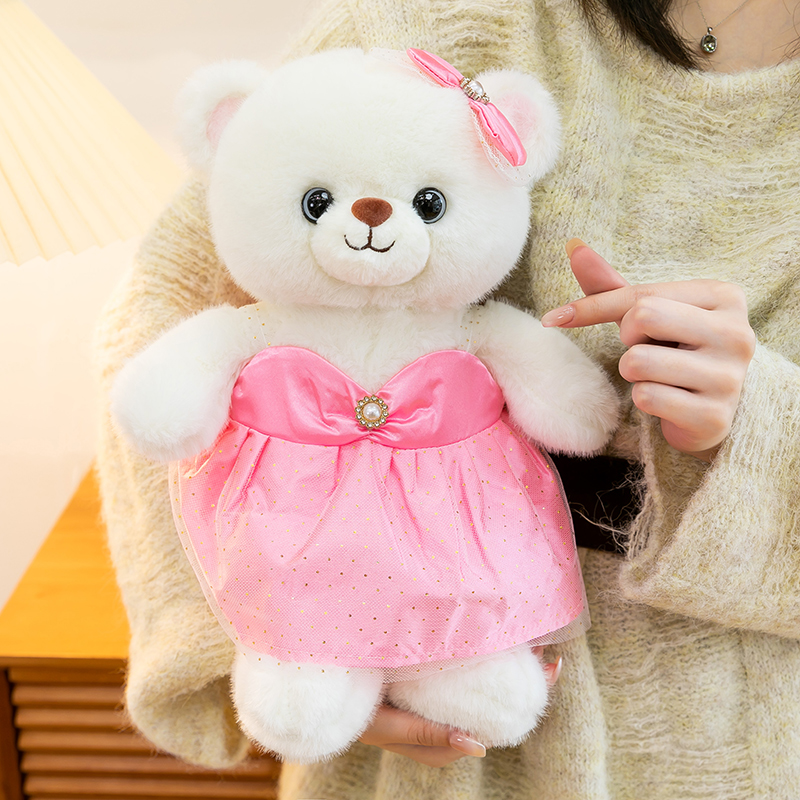 情侣小熊毛绒玩偶公仔生日礼物送男女生布娃娃婚庆压床娃娃抱枕女