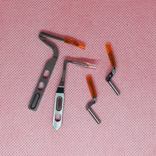 飞马拷边机M700上下弯针204072M800装 机品质四五线锁边机全套弯针