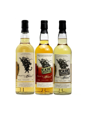 泥煤怪兽原桶/雪莉桶单一麦芽威士忌 Peat's Beast 洋酒进口