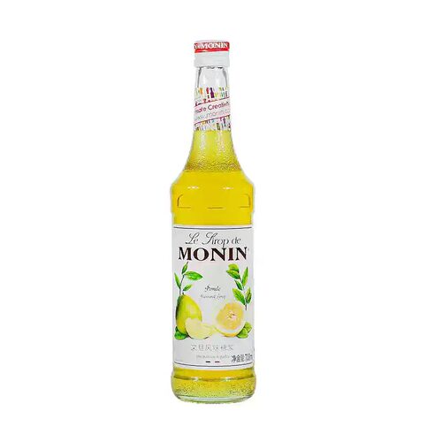 莫林MONIN 文旦风味糖浆果汁饮料调咖啡鸡尾酒调酒基酒700ml