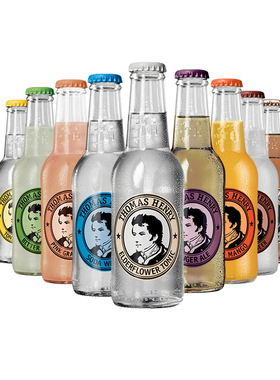 Thomas Henry托马斯亨利汤力水 苏打水 干姜水 德国进口6瓶*200ml