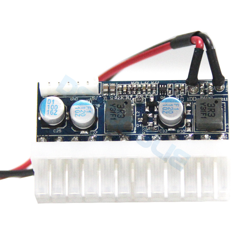 主板直插电源模块DC-ATX-120W 6P-ATX-120W电脑工控机ITX不挡内存