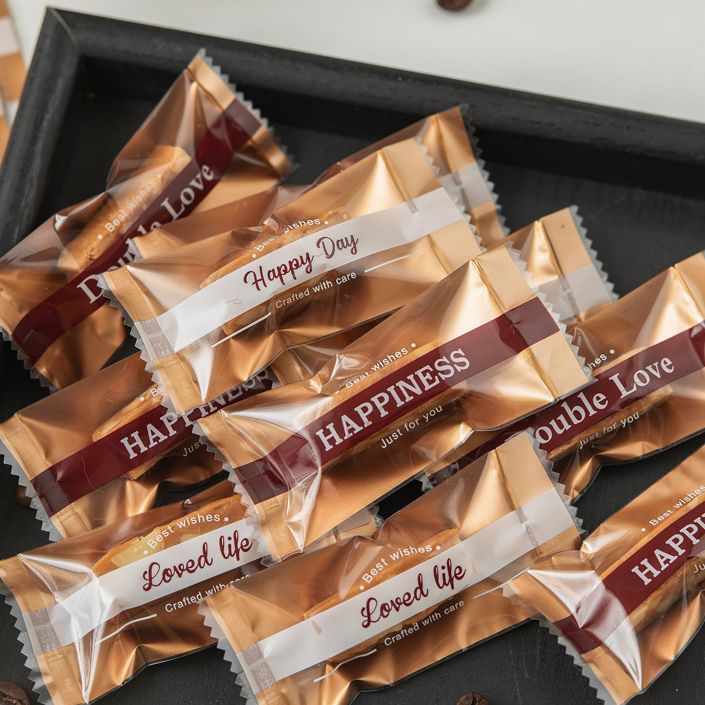 海盐太妃糖包装袋牛轧糖高级独立小机封烘焙糖果打包袋子新年2026