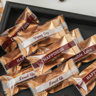 海盐太妃糖包装袋牛轧糖高级独立小机封烘焙糖果打包袋子新年2026