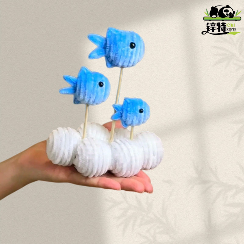 特爱扭棒一鱼灯手工材摆装送闺锌可扭盏DIY料包自制小件饰品蜜,玩具/童车/益智/积木/模型,手工创意粘贴类,淘宝优惠券,粉丝福利购,淘宝优惠卷